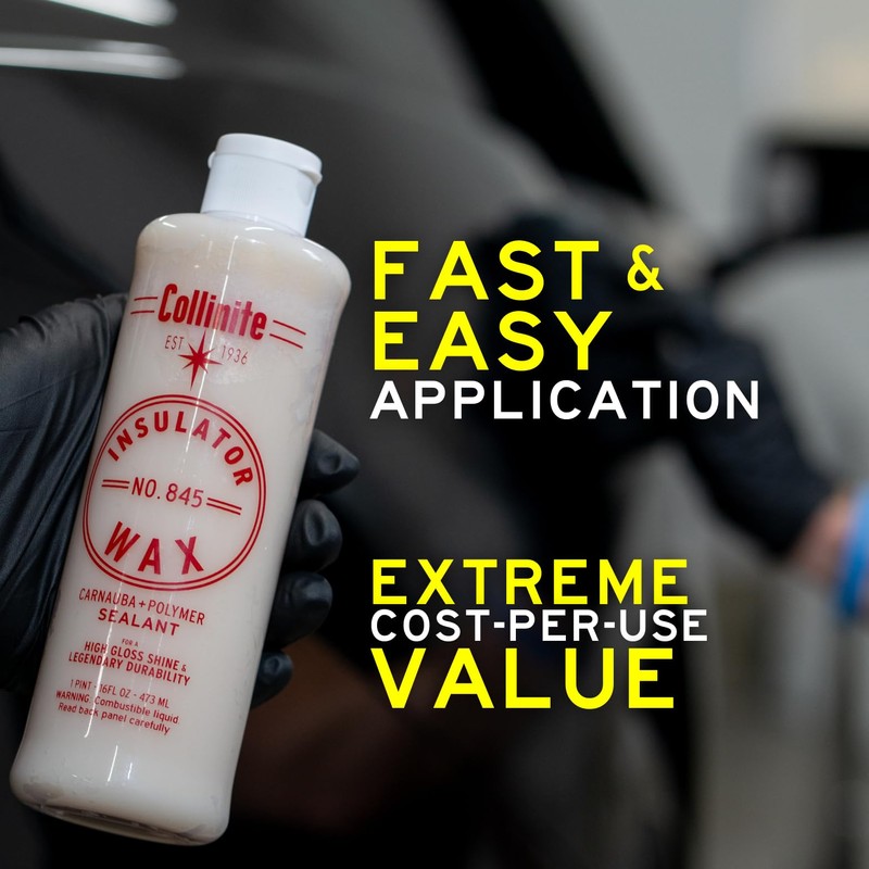 Collinite 520 Quick Detailer and 845 Insulator Wax Combo