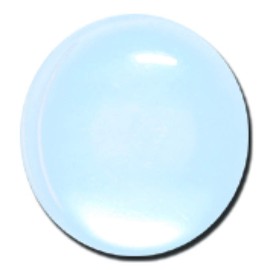 Round Coloured Domed Shank Buttons - 4 Sizes - 7 Colours in The Range Pale Blue - 11mm Wide (18L) x 5 Buttons