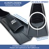 Aqua Speed Short Flippers For Adults And Children, High Tech