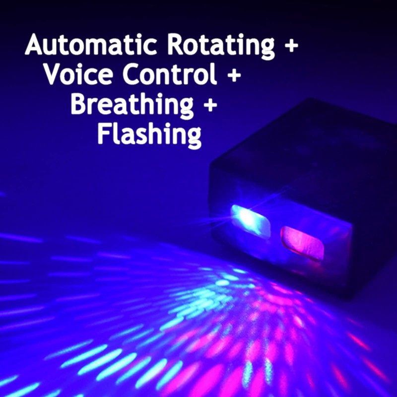 Car Roof Star Night Light, VOVCAMLS USB Projector Night Light