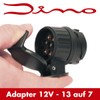 Dino 130007 Short Trailer Adaptor 13-Pin to 7-Pin
