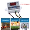 Temperature Controller Digital Thermostat with Waterproof Probe Thermostat Control Switch