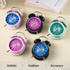 rjuwurv 4" Loud Alarm Twin Bell Alarm Clock, Night Light,