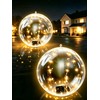 14 Inch Inflatable Solar Floating Pool Lights IP68 Waterproof Auto