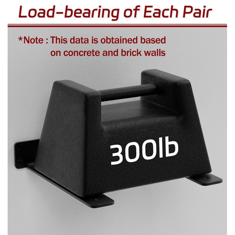 10 Inch Shelf Brackets, 12 Pack Floating Shelf Bracket, 1/5”