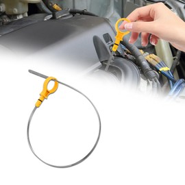 WINUERK Engine Oil Dipstick Replacement CJ5Z-6750-A for Checking Oil Compatible with Ford 2.0L Escape Edge Explorer Focus Fusion Taurus Lincoln 2.0L MKZ Oil Level Dip Stick Double Hole Indicator