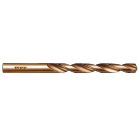 Hi-Tech Industrial Twist Drill Bit Presto HSS-E Co5+ EHR, DIN 338 Heavy Duty (DIN 338 HD), Right-hand cutting, Tolerance h8: Diameter 9.40 mm x Total Length 125 mm x Working Length 81 mm