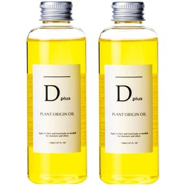 DPlus Dplus Plant Origin Oil, 5.1 fl oz (150 ml) x 2 Pieces Set [Biso AKARI] Hair Oil