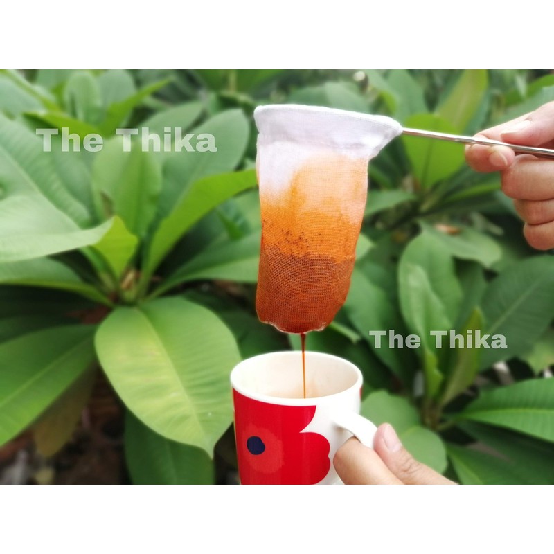 The Thika 3” Small Reusable Coffee/Tea Filter Traditional Thai style