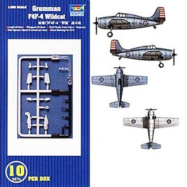 F-4F4 Wildcat 10 Pack 1/350 Trumpeter