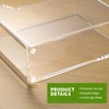 Kordory Acrylic Cocktail Napkin Holder for Table, for 5 x