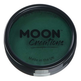 Moon Creations - Professional water-activated face paint - dark green