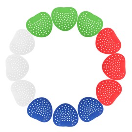 Zerodeko 16pcs Urinal Screen Deodorizer Mat for Toilet High Efficiency Odor Removal Multi Functional Scented Pads for Cleanliness Clog Design Safe Materials for Gentle Use