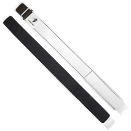 Combatent Quick Locking Weight Lifting Belt Men and Women - 4 Inches Neoprene with Metal Buckle - Adjustable Weight Belt for Olympic Lifting, Powerlifting and Compound Workouts (Medium, White)