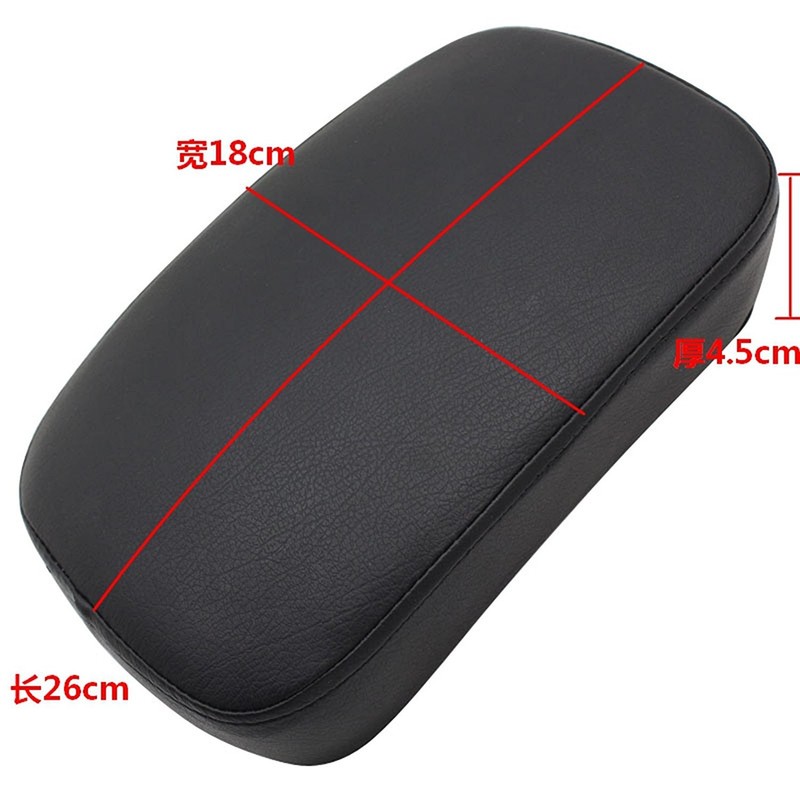 About Szmsmy Motorcycle Black Rear Passenger Cushion 6 Suction Cup