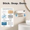 UV Toothbrush Sanitizer Holder for 4 | Wall Mounted Toothbrush
