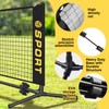 Furypiont 10 FT Mini Portable Badminton Net Equipment Set with