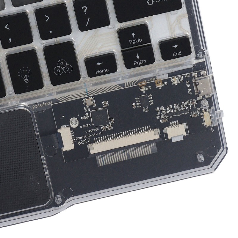 Bluetooth Keyboard Mouse Combo 7 Colours Night Light Wireless Keyboard