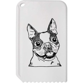 Azeeda 'French Bulldog Face ' Plastic Ice Scraper (IC00038910)