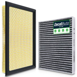 Dacall Engine & Cabin Air Filter Set for Ford Explorer (2011-2019), for Flex (2010-2019), for Police Interceptor Utility (2013-2019), for Taurus (2013-2019), for Lincoln Mks/Mkt. CF11176, FA-1884