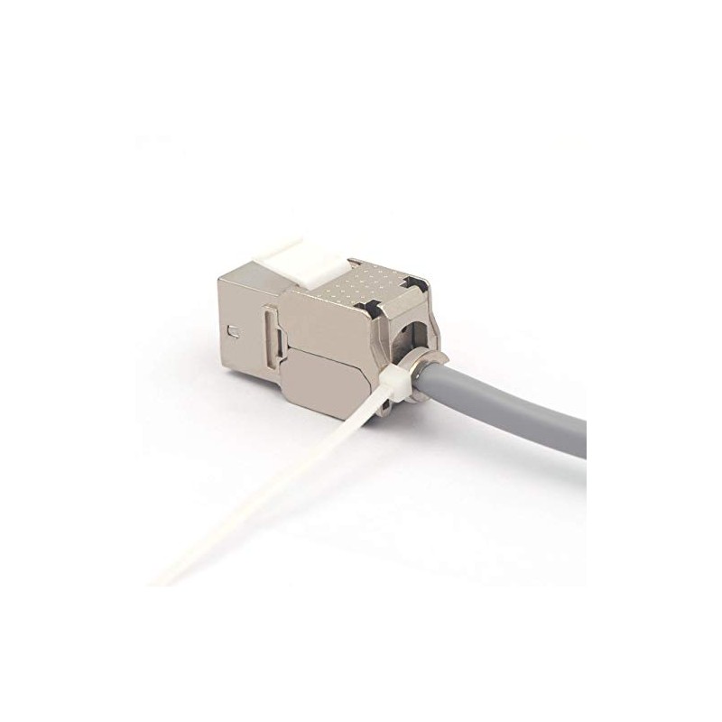 VCE Conectores RJ45 Módulo CAT6A para Cable de red CAT6A