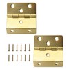DIY Vintage Tri-fold Hinges,Antique Retro Fold Hinge Hardware for Door,