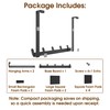 KitchLife Long Over The Door Hooks Hanger with 15.75" Extended