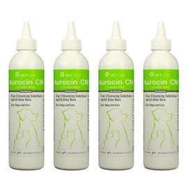 VetOne 4 Pack Aurocin Ear Cleaner