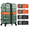 Milifox Luggage Straps for Suitcases, 76" Suitcase Strap, 4 Pack