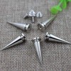 SUPVOX 20pcs Killer Rivets Decorative Studs Gothic Metal Spikes DIY