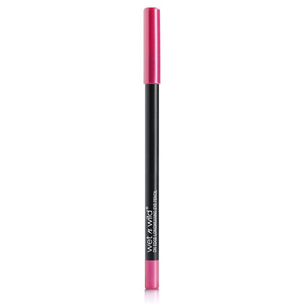 Eyeliner Pencil By Wet n Wild On Edge Longwearing Eye Liner, Long Lasting, Smudge Proof, Fade Resistant, Highly Pigmented, Creamy Smooth Soft Gliding, Shock Therapy, Pink