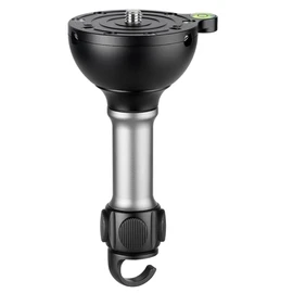 LEOFOTO YB-75LP 75mm Levelling Half Ball Adapter for Bowl Tripod Long Handle & Sandbag Hook