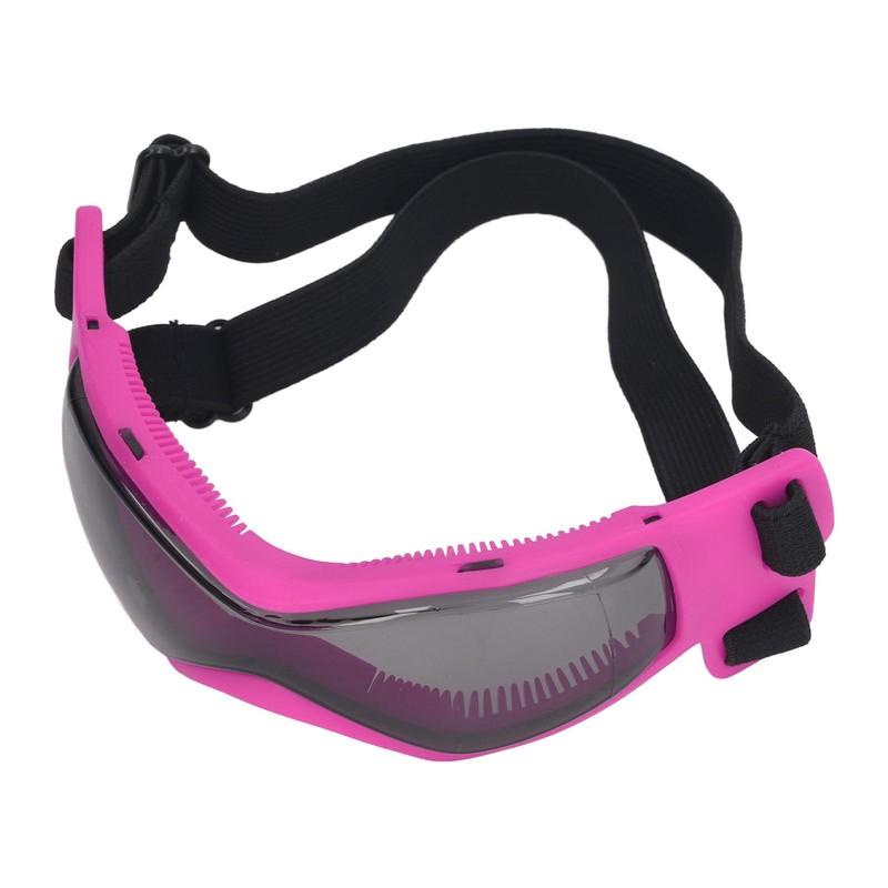 Dog Goggles UV Protection Adjustable Strap Soft Frame Waterproof Anti