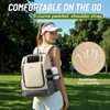 Bosynoy Disc Golf Bag with Clear Phone Holder, 20+ Discs