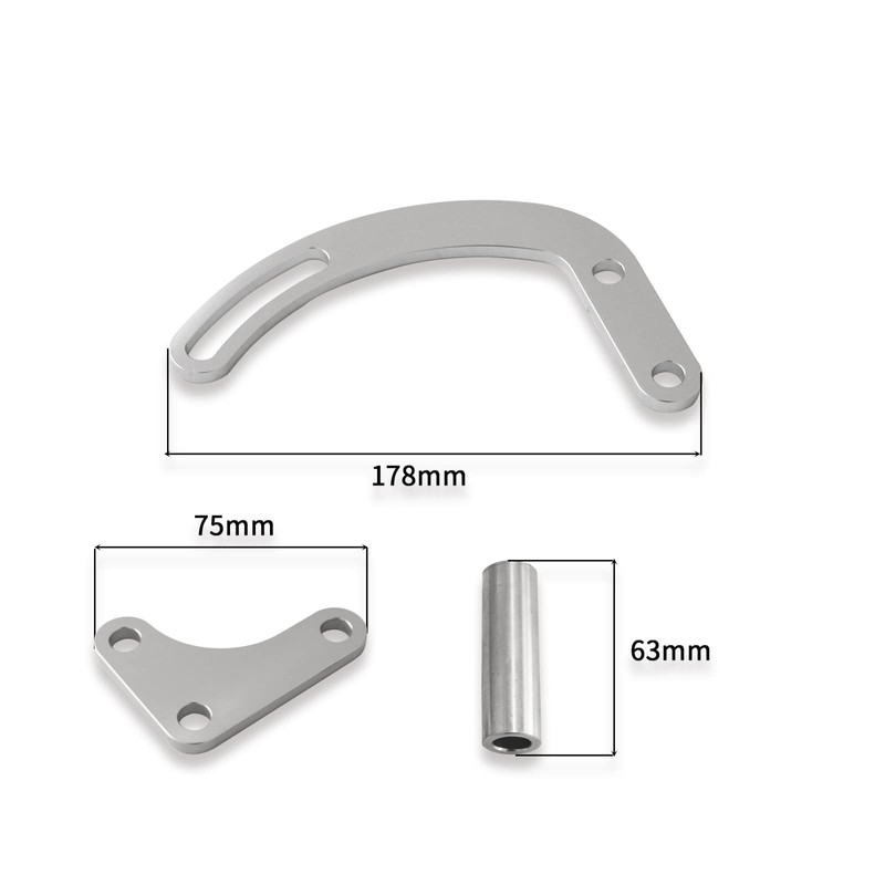 Karlak BBC Alternator Power Steering Pump Accessory Drive Bracket Kit