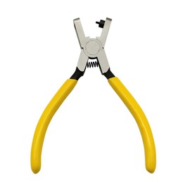 GOIYZTTR Hole Punch Pliers for Watches, Handle Belt Hole Watchmaker Pliers Leather Hole Punch Pliers with Non-Slip for Belt Leather Repair Tool Punch Pliers