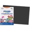 Prang (Formerly SunWorks) Construction Paper, Black, 12" x 18", 50