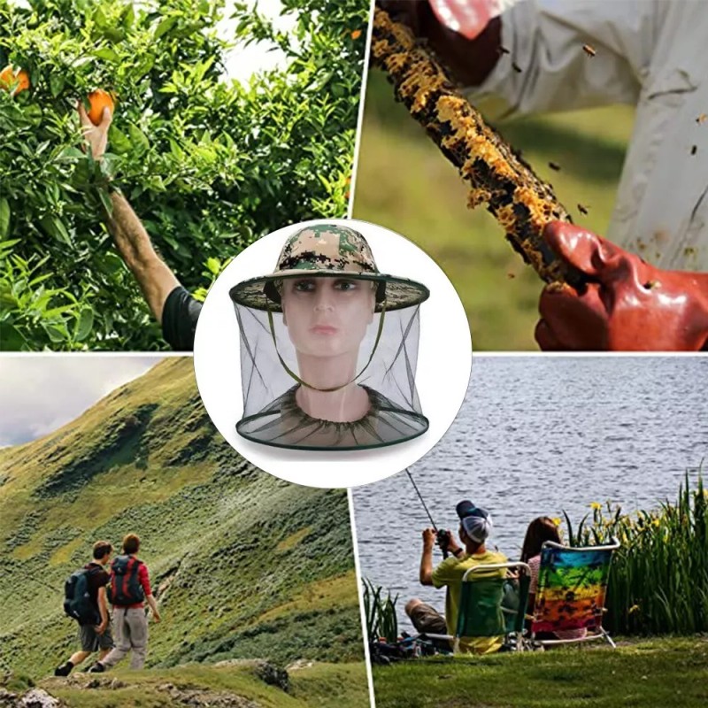 Dolores Apicultor Velo Malla Antiabejas Moscas Mosquito Protección