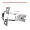 QINAIXQM Mortice Locks, Sliding Door Lock, Square Lock Cylinder, Pocket