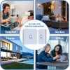 RingBell Wireless Doorbell Waterproof Battery Operated Door Bell Chimes Kit