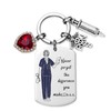 Melix Home RN Nurse Gifts for Women Nurses Practitioner Keyring