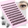 Wispy Lash Extension Clusters DIY Eyelash Extensions 120Pcs Natural Lashes