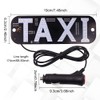 Taxi Sign light DC 12V Taxi Suction Mount on Car