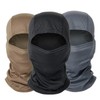 Full Face Mask, Multi-use, Sweat Absorption - Color: Tan