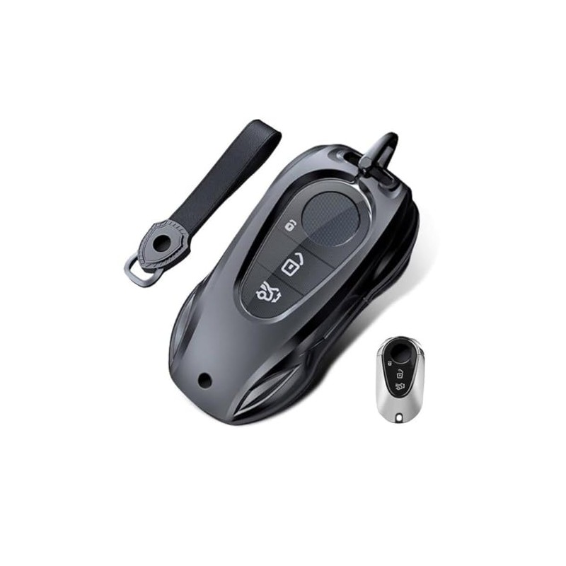 HANSTRONG GEAR for Benz Key Fob Case Cover Protection Metal