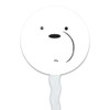 We Bare Bears Ice Bear Cupcake Picks Toppers Decoration Set