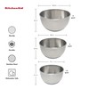 KitchenAid Stainless Steel Mixing Bowls, Set of 3