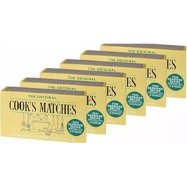 Cook's Safety Matches, Pack of 6