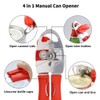 Can Opener Manual Tin Opener for Seniors with Arthritis, Handheld