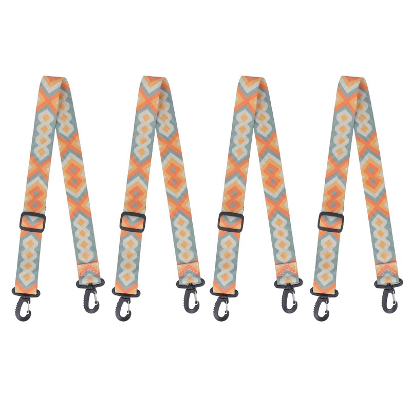 4pcs Ski and Snowboard Boot Carrier Strap Adjustable Thickened Nylon